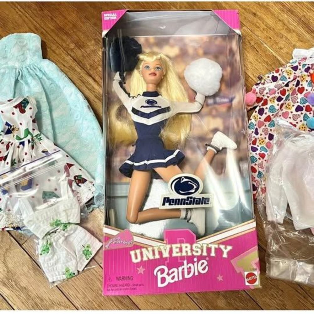 Mattel University Barbie Penn State Special Edition with Extra Outfits